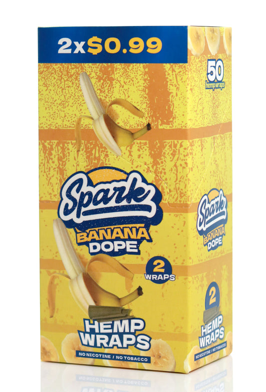 Hemp Wraps - Banana Cream